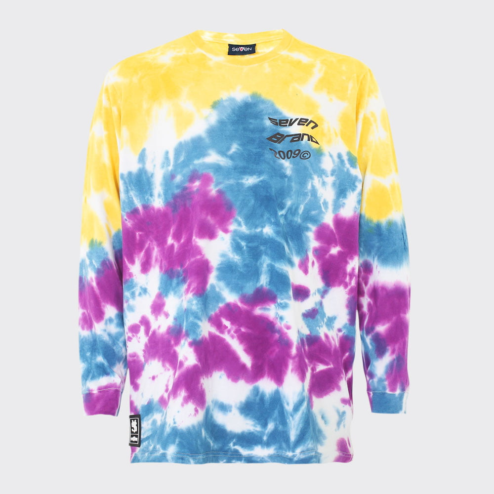 Blusa manga longa tie dye Clearance