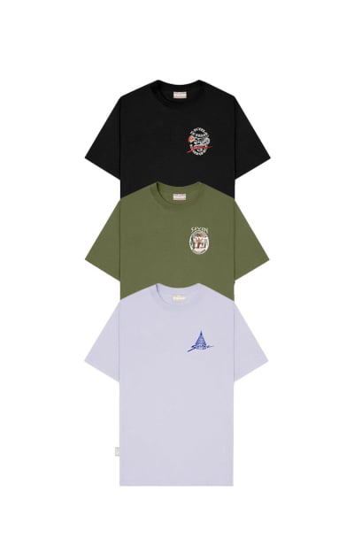 Kit de Camisetas Hotel's opção II - 3 por 279,90