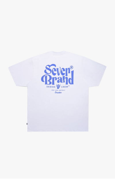 Camiseta Design Crew branca