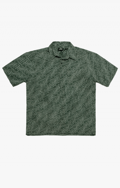 Camisa Monograma verde